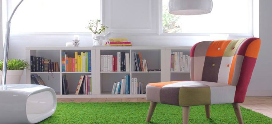 decoracion cesped artificial