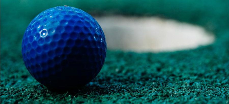 cesped artificial en campos de golf