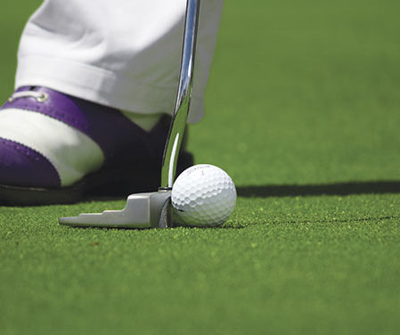 césped artificial para campos de golf