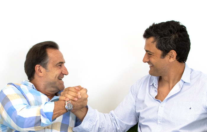 Juan y Antonio fundadores Realturf