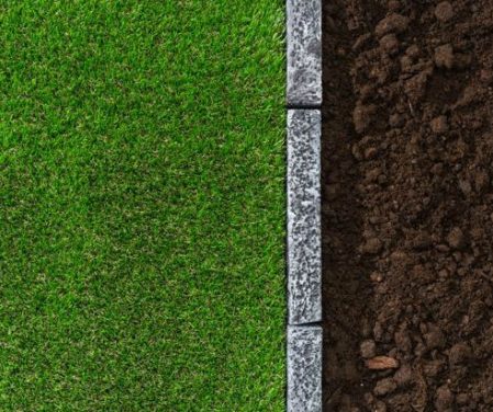 cesped artificial sobre tierra