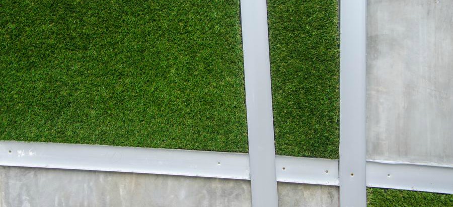 cesped artificial sobre cemento