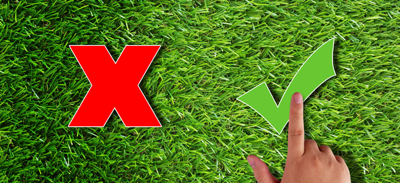 césped de calidad realturf