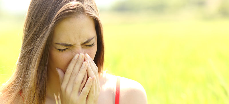 cesped artificial y alergias