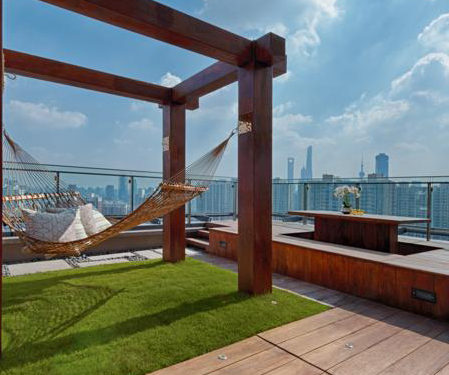 césped artificial en azoteas