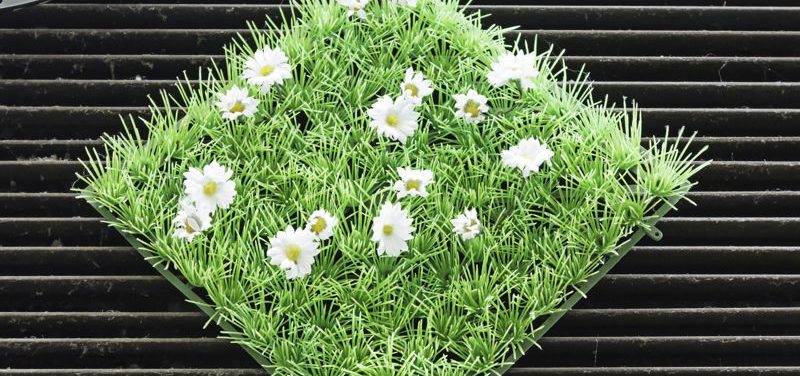 sobrantes césped artificial