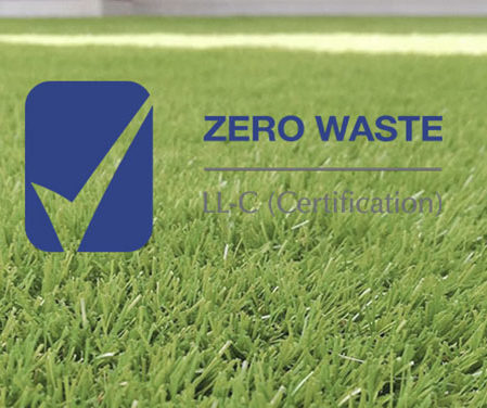 certificado zero waste que ha obtenido RealTurf